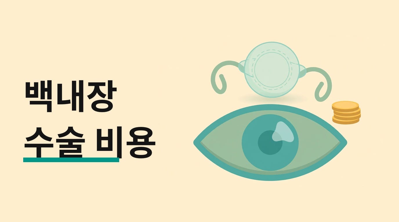 백내장 수술 비용, 건강보험 적용 기준과 병원별 확인 방법
