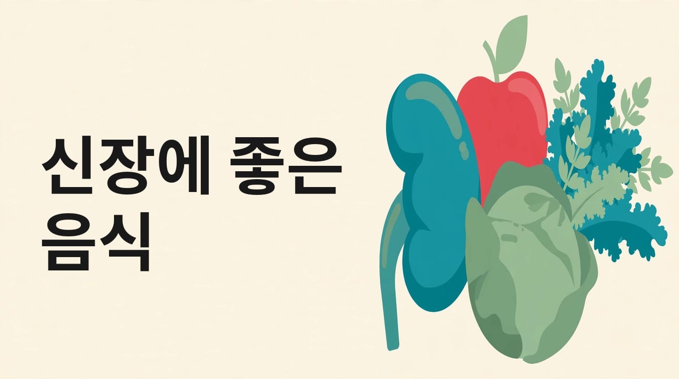신장에 좋은 음식과 피해야 할 음식, 공식 기준 정리